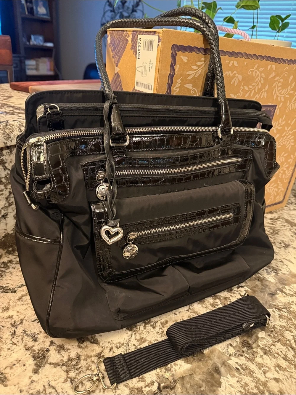 Brighton Maxwell Smart Tech Briefcase